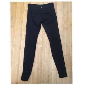 Black Lululemon Leggings Size 6